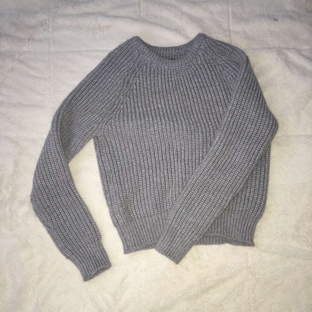 Forever 21 Gray Knit Sweater